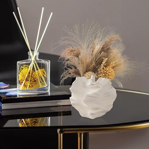 Vase en céramique corail style côtier moderne pour table - 4
