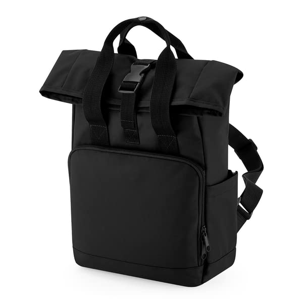 COOZO Recyclé Mini Twin Handle Sac à dos roll-top urbain imperméable et léger