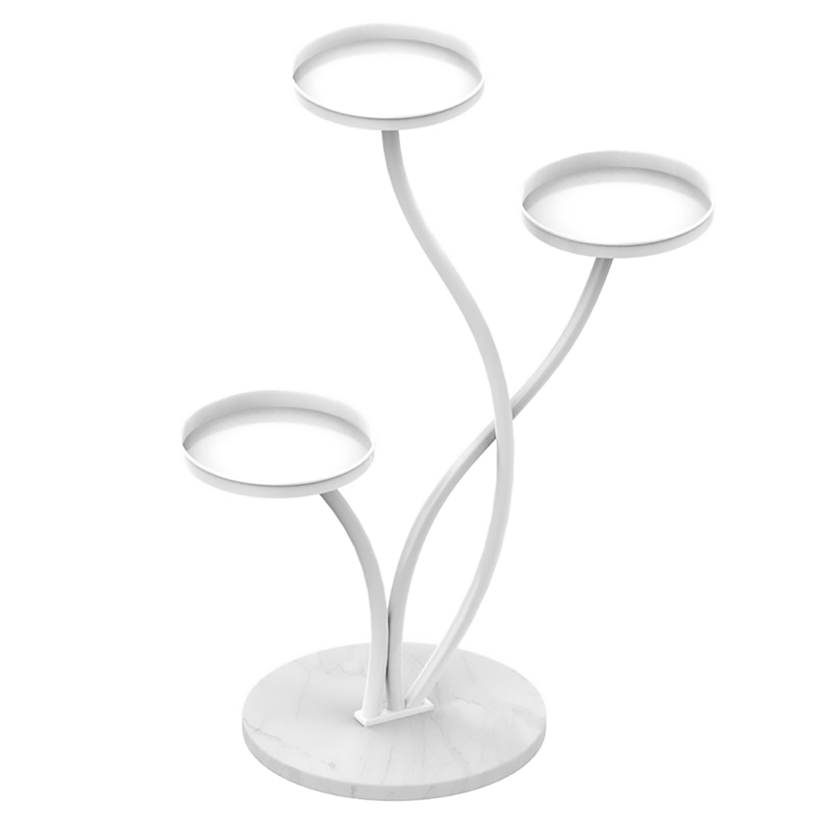Organisateur de plantes blanc pour salon pour rompre le désordre