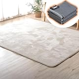 タンスのゲン ラグ + ホットカーペット セット 3畳 250×200cm 長方形 滑り止め付 フランネル オールシーズン 21700003(89480)