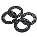 RCLIONS 4pcs Aluminum 2.2inch RC Beadlock Wheel Rim Replacement Ring for 1/10 RC Crawler Car 2.2