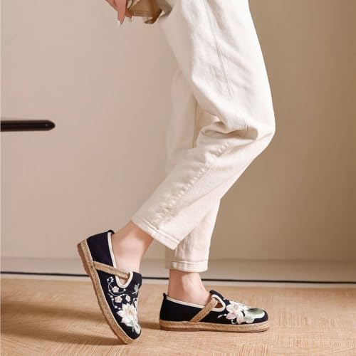 Zapatos de taekwondo para mujer ideales para caminar, Tai Chi y Baduanjin 7