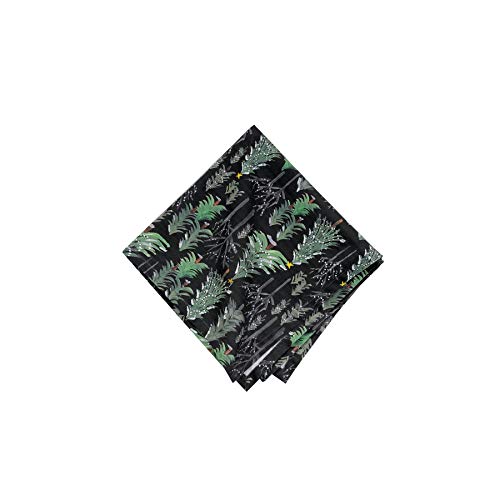 Servilleta de Tela Cuadrada 18 x 18 pulgadas Negra miniatura 1