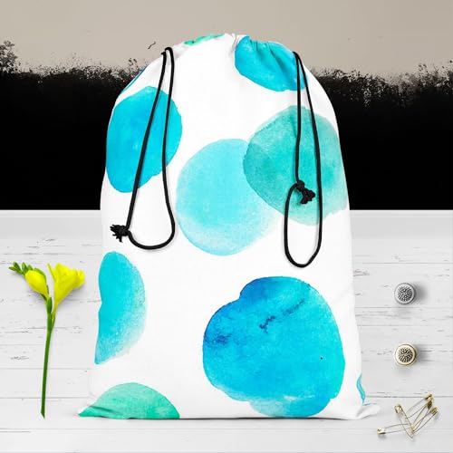 Image of ArtzFolio Watercolor Pattern D1 | Reusable Sack Bag | Bag for Gym, Storage, Vegetable & Travel