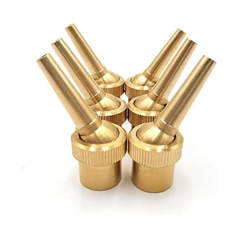 QLLUCKLY Brass Fountain Nozzle Set Cover