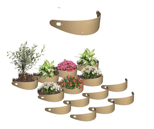 Dirt Locker 20-Pack Steep Slope Terracing System - Detached Landscape Retaining Wall & Erosion Control Kit for Hillsides, Sloped Yards & Gardens