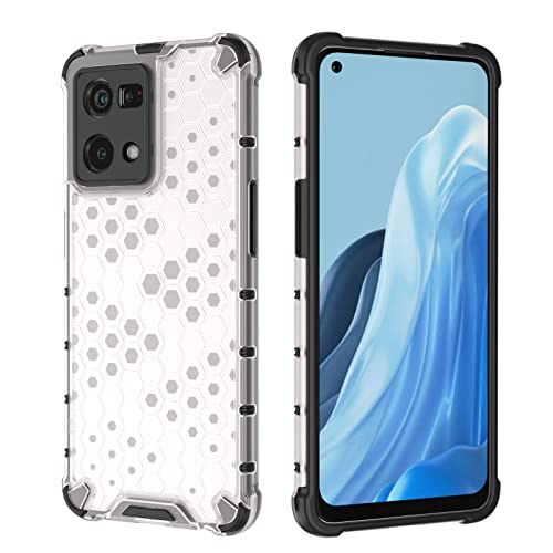 Image of Glasgow Back Case Cover Compatible with Oppo F21 Pro 4G (Stylish Design) - Transparent