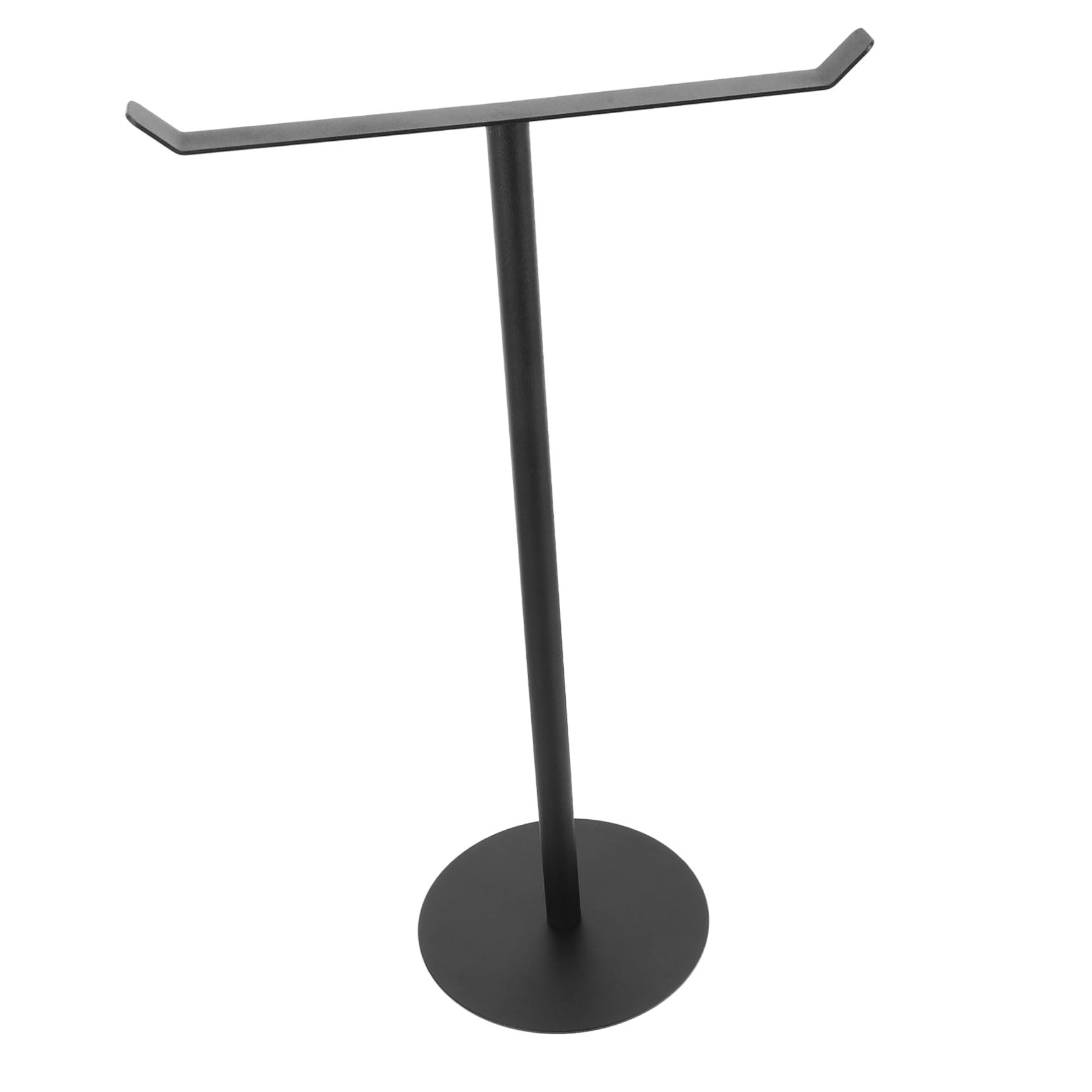 Soporte toallas baño duradero de hierro resistente toallero encimera cocina en T sin taladro