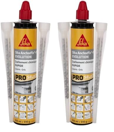 SIKA - Scellement chimique - Sika Anchorfix 01 Evolution Gris