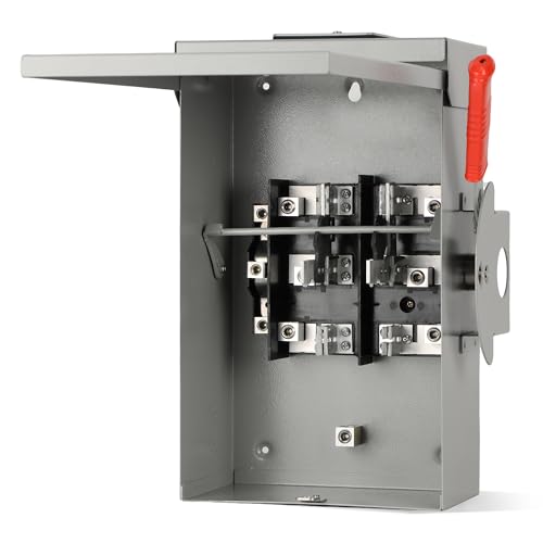 100 Amp 120/240V 24,000-Watt Non-Fused General-Duty Double-Throw Manual Safety Transfer Switch