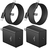 USB C Charger Type C Charger Fast Charging 10FT 45W Samsung Chargers 2-Pack with iPhone Air/17/17 Plus/17 Pro/17 Pro Max/16/16 Plus/16 Pro/16 Pro Max/15/15 Pro Max/iPad Pros/Galaxy S25 S24,Android