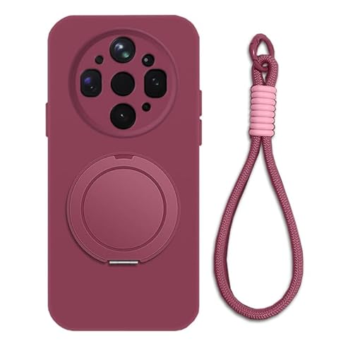 LUNBER-ARMOR�EFor OPPO Find X9 Ultra �P�[�X �ϏՌ� �J�o�[ �X�}�z�����O�t�� �X�^���h�@�\ �X�g���b�v�t�� TPU �\�t�g�P�[�X �V���v�� �ی�P�[�X(���C��)