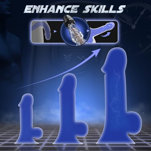 Image of EINSEO Male Masturbator with 5 Suction Levels, 9 Vibration Patterns, App Control, LCD Display, 3D Sleeve & USB-C Charging
