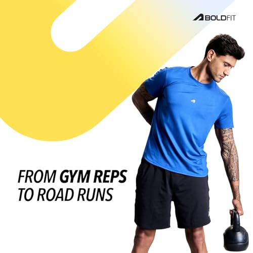 Image of Boldfit Tshirt for Man Regular fit Gym t Shirts for Men Workout Active wear t Shirt for Man Running Mens t-Shirts Running Tshirt for Men Workout Gym wear Mens