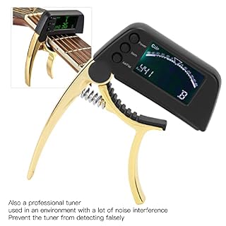 Accordeur et Capo pour Guitare,Capos À Changement Rapide Avec Médiators,Accordeur À Clip en Alliage de Zinc Avec LCD… - Les Beatles, Paul McCartney, John Lennon, RIngo Starr, George Harrison Accordeur et Capo pour Guitare,Capos À Changement Rapide Avec Médiators,Accordeur À Clip en Alliage de Zinc Avec LCD… – Image 4
