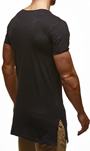 Leif Nelson Men's Modern Basic T-Shirt Crew Neck Shortsleeve Sweatshirt Hoodie Sweater Jacket Slim Fit LN63363