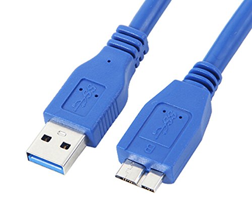 16Feet Samsung USB 3.0 5-Foot Data Cable for Samsung Galaxy Note 3/Samsung Galaxy S5 - Non-Retail Bule (16 Feet /5m)