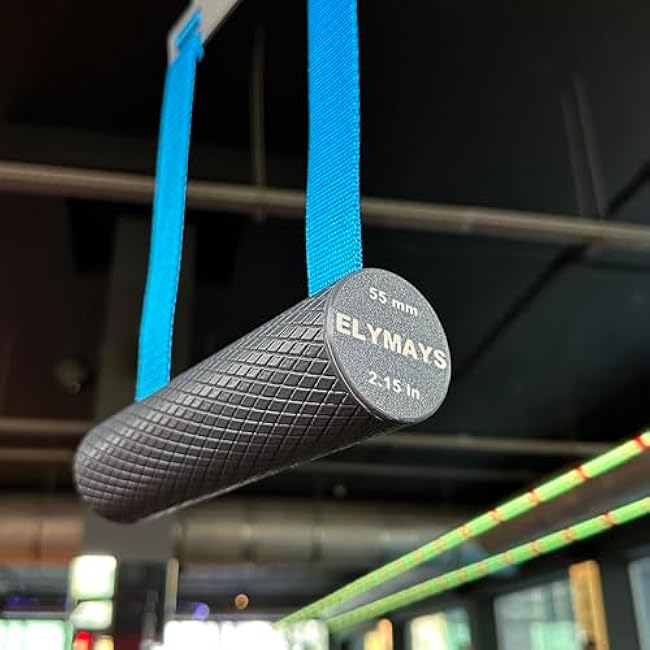 Arm Wrestling Exercise Handle - Handle and Strap for Training at The Gym, Wrist and Forearm Strengthener, Workout Equipment, Fat Grip