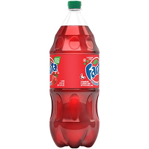 Fanta Strawberry Soda Fruit Flavored Soft Drink, 2 Liter Bottle