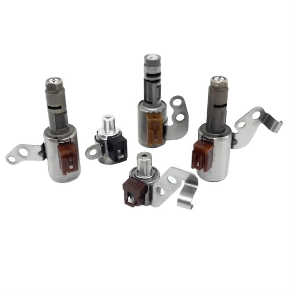 Wxnlbb One Color 5Pcs/Set U140e,U240e,U241e,U140,U240,U241 Transmission Solenoid Valve Compatible With Toyota Solara Celica Rav4 Camry Lexus Es300 Rx300