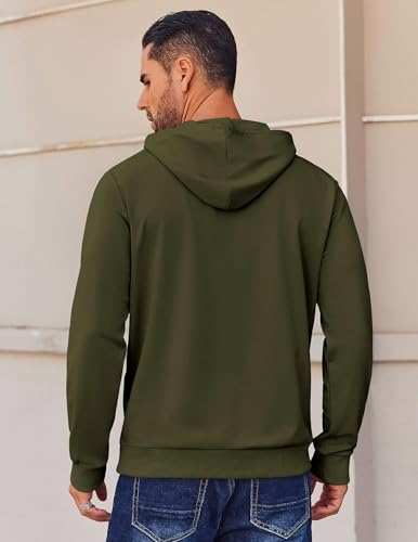 Sleepdown Men's Pull Over Hoodie, Midweight Fleece Hoodies for Men, Hooded Sweatshirt for Men3