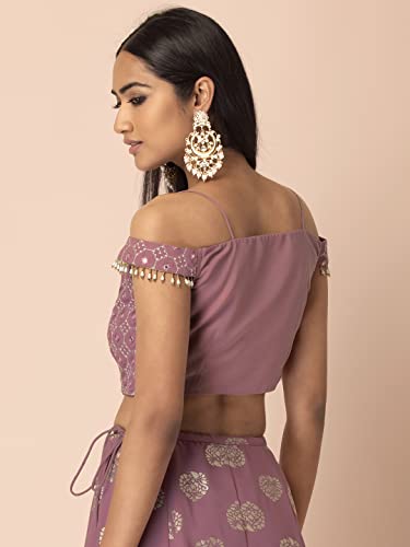 Image of Indya Women's Polyester Sleeveless Blouse