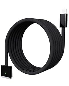 Brekiya 2026 NEW USB C to M3 Cable Compatible with Mac Book Pro Air Charging (2m), 140W M3 cable Compatible with Mac Book Air(15''13''M4 2025, M3 2024, M2 2023, M2 2022), Pro(16" 14" 2024/2023/2021)