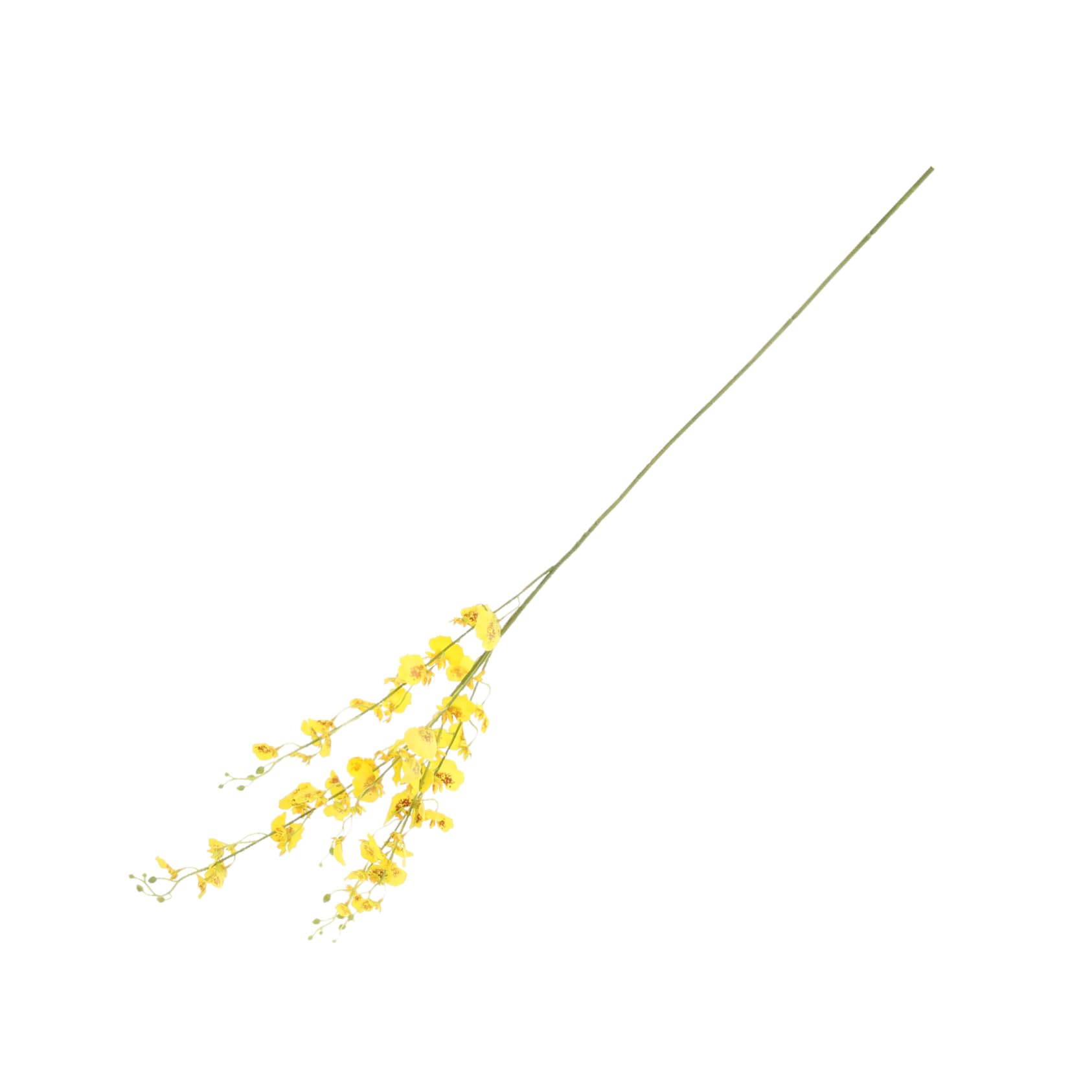 Ciieeo 4 Stück künstliche künstliche orchideen kunstorchidee gefälschte Orchideenblumendekoration Seiden-Oncidium-Orchidee Simulationsblume gefälschtes Oncidium Seidenblume