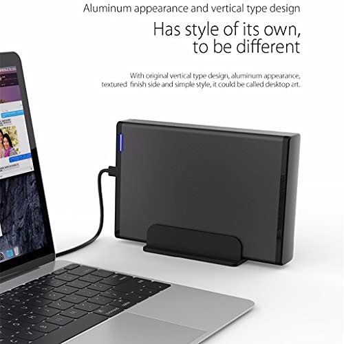 Caja externa tipo C USB3.1 para disco duro 3.5 pulg. miniatura 2
