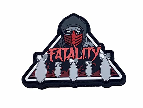 Squadron Nostalgia LLC Ordnance Fatality PVC Patch – Hook and Loop