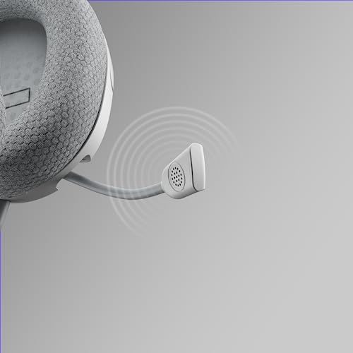 undefined SteelSeries ゲーミングヘッドセット ヘッドホン PlayStation 5専用モデル Arctis Nova 1P 軽量 有線 密閉型 双方向マイク ノイズキャンセリング 空間オーディオ Hi-Fiサウンド 調整可能 61612 ホワイト の商品画像 11