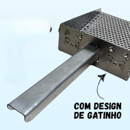 Pá higiênica para areia de gato Peneira coletora