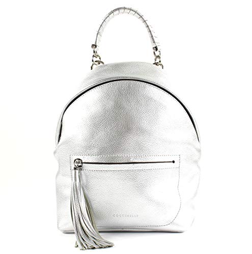 Preisvergleich Produktbild Coccinelle Rucksack Leonie Mini 54 03 Silver