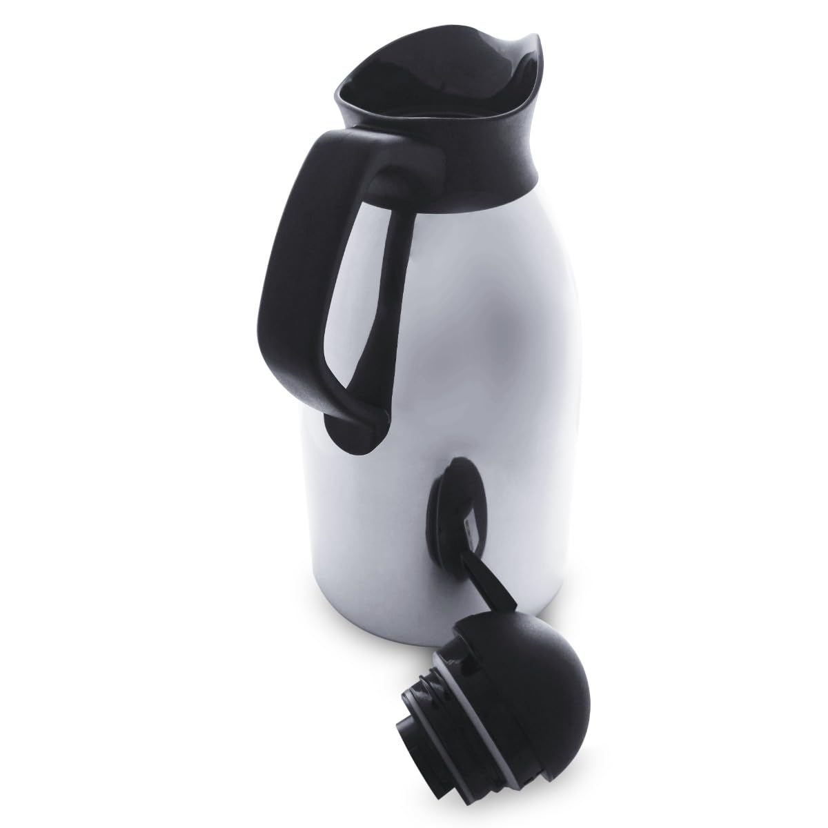 ZORRO Thermoskanne für Kaffeemaschine ZKM 26 Gastro Kaffeemaschine Zubehör 2 Liter Edelstahl Innen/Außen