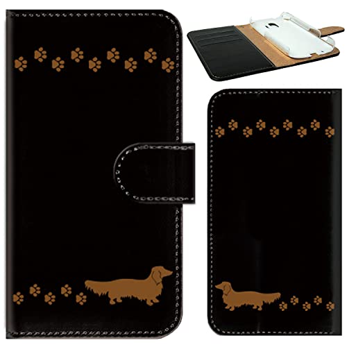 �K�[���Y�l�I Galaxy A25 5G �p�� �P�[�X SC-53F SCG33 �X�}�z�P�[�X �M�����N�V�[A25 5G �P�[�X �蒠�^ �g�уJ�o�[ �ϏՌ� (���ʂ̂��U��/�u���E�� �~�j�`���A�_�b�N�X�t���h) SC-53F-PD-BKR-YSZ-0152