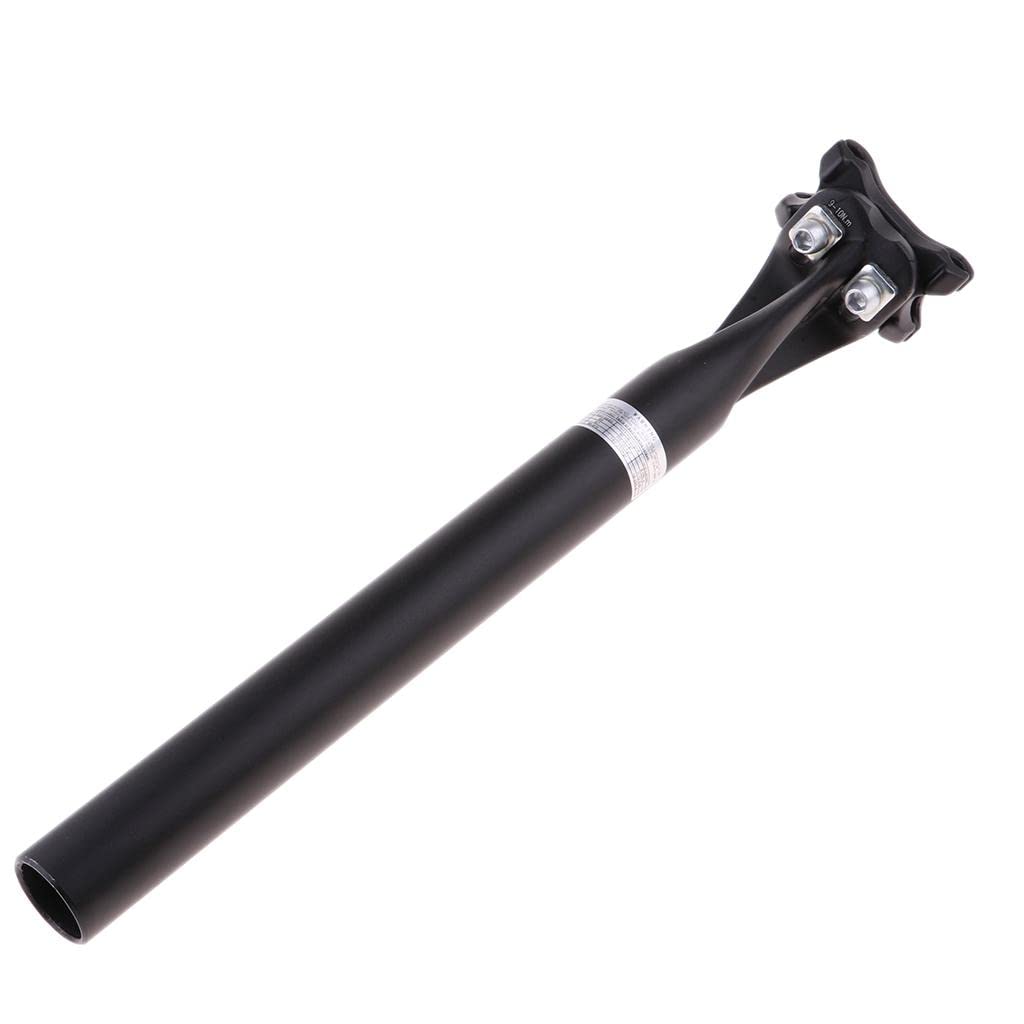Sharplace Premium Aluminum Alloy Bike Seatpost for Enhanced Performance - 22mm Seat Tube, Black