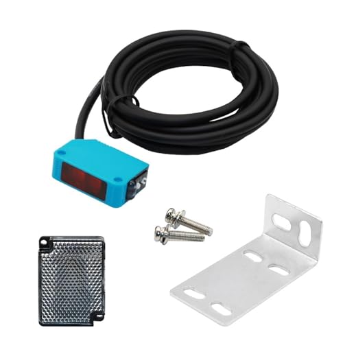 Sensor difuso óptico E3Z-D61 para control de posición y detección opuesta de 5-20 mm