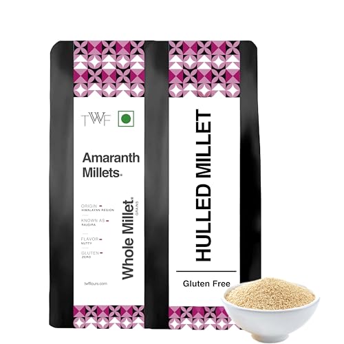 Image of TWF Unpolished Amaranth Whole Millet | 500g | Rajgira Millet | Hulled | Naturally Gluten-Free | Nutrient-Rich Supergrain | Ramdana Seeds for Fasting