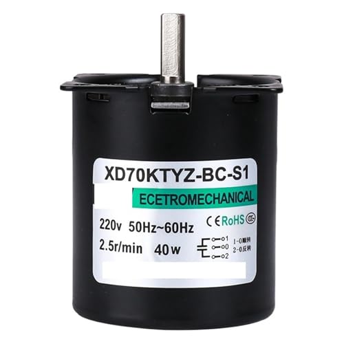 Moteur synchrone 70KTYZ 220V couple stable réduction engrenage