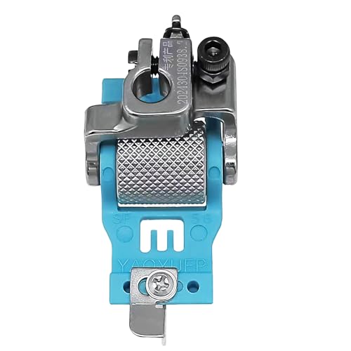 Pie prensatelas con rodillo ajustable para máquina industrial miniatura 3
