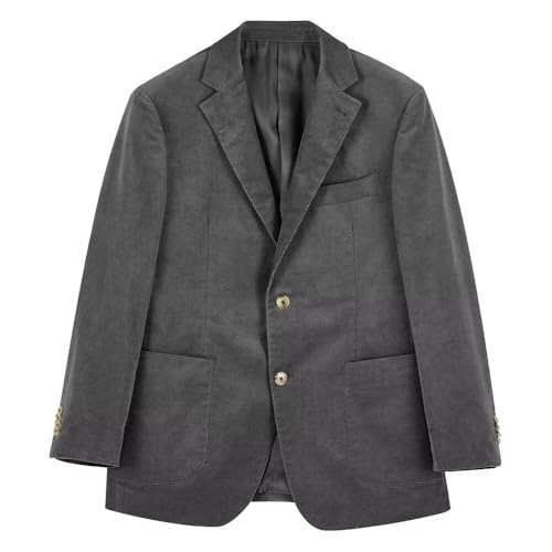 Mens Blazer Peak Lapel Suit Jacket Tweed Herringbone Sports Jackets for Men Slim Fit Business Casual Sports Coat2