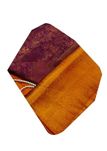 Sari indien en soie tissé à la main Zari haut de gamme pour femme