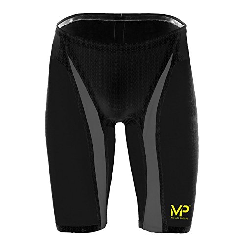 Michael Phelps - XPresso Jammer, Color Negro,Plateado, Talla 65