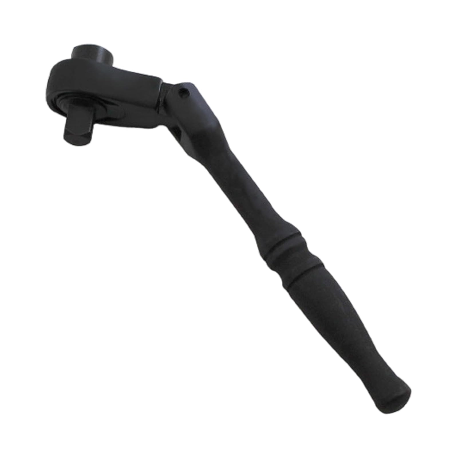 Compact Ratcheting Wrench Set with 6 Socket Bits, Rotating Head Design for Auto Repair & Tight Spaces Ratcheting Wrench with Socket Bit