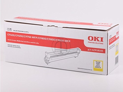 Drum kit yellow OKI C 9850 HDTN 42918105 consommable impression laser - 3