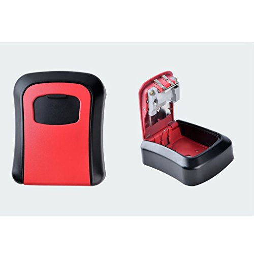 Caixa de armazenamento de chave Homyl 4 com combinação de caixa de bloqueio com capa protetora de se