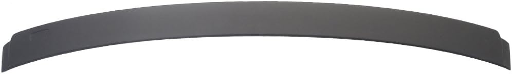 Fit 2012-2018 BMW F30 3-Series Sedan 4-Door Rear Window Roof Spoiler | IKON MOTORSPORTS, AC Style, Painted Matte Black, ABS, Top Roofline Windshield Visor Spoiler Wing
