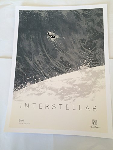 INTERSTELLAR MOVIE POSTER 1 Sided ORIGINAL IMAX MINI Version B 12x16 MATTHEW MCCONAUGHEY