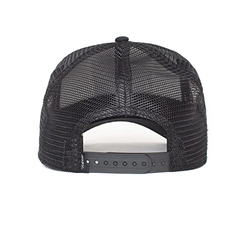 Goorin Bros. The Farm Unisex Original Adjustable Snapback Trucker Hat, Ebony (Exxxtreme), One Size
