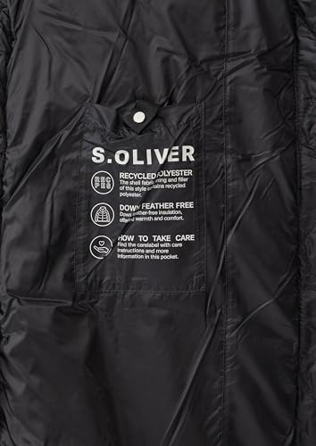 s.Oliver Damen Outdoor-Mantel – Stehkragen, Kapuze, stark wärmend – Ansicht 6